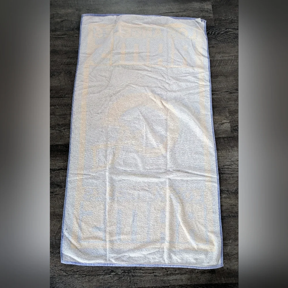 Los Angeles Rams Vintage Early 90s Officially Licensed Team NFL Beach Bath Towel